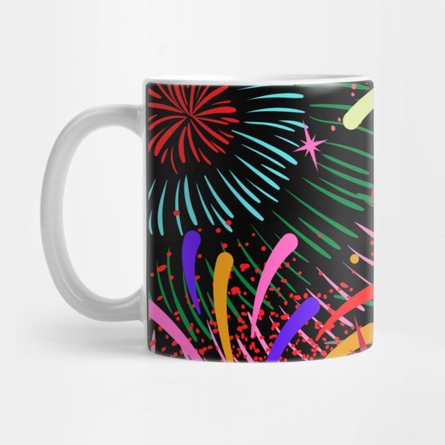 Wonderful and Colorful Fireworks by TharuDilini